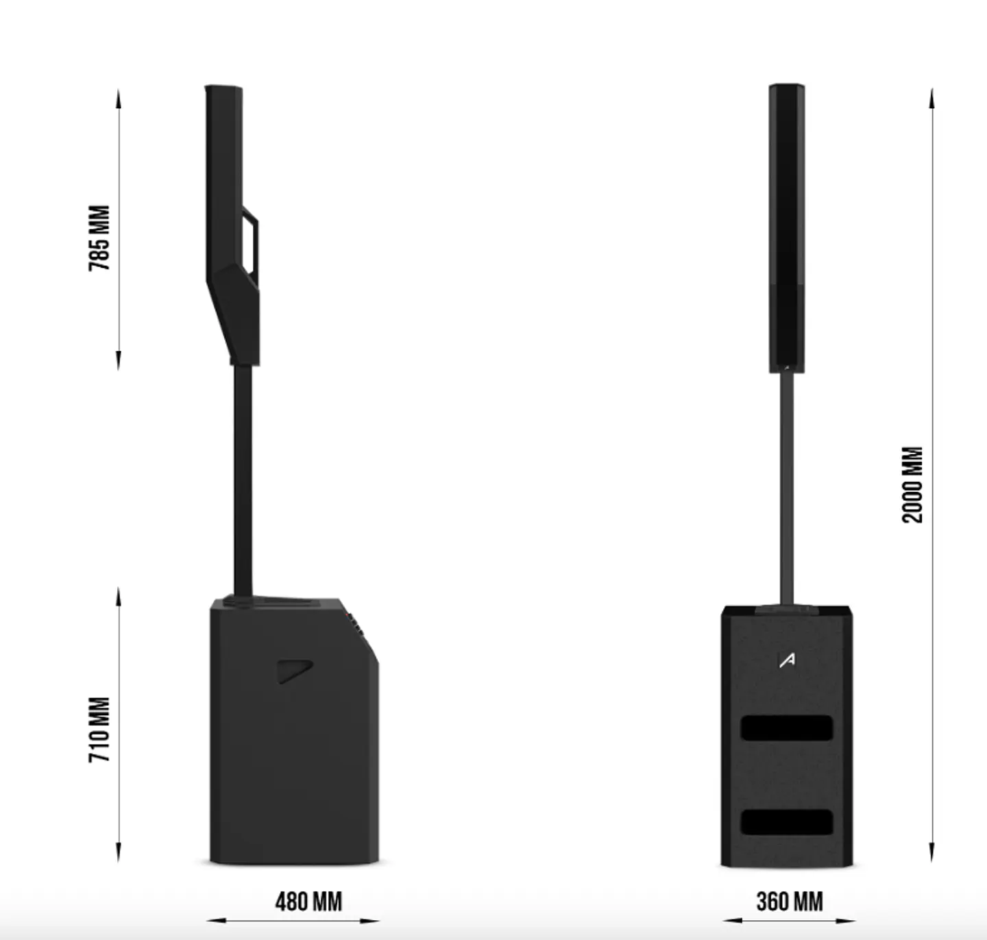  Audibax Detroit 1000X DSP PA 1000W 5