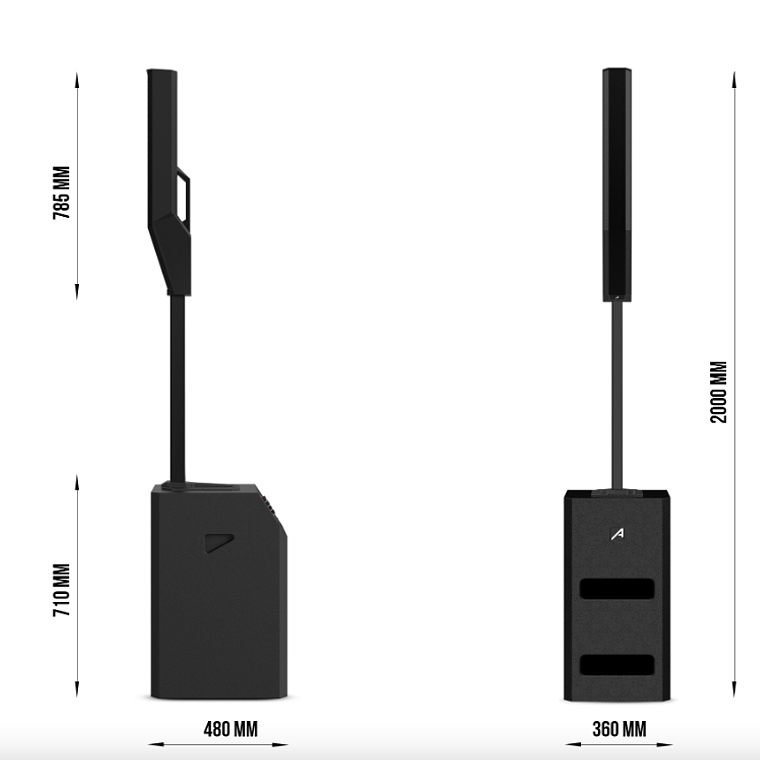  Audibax Detroit 1000X DSP PA 1000W 5