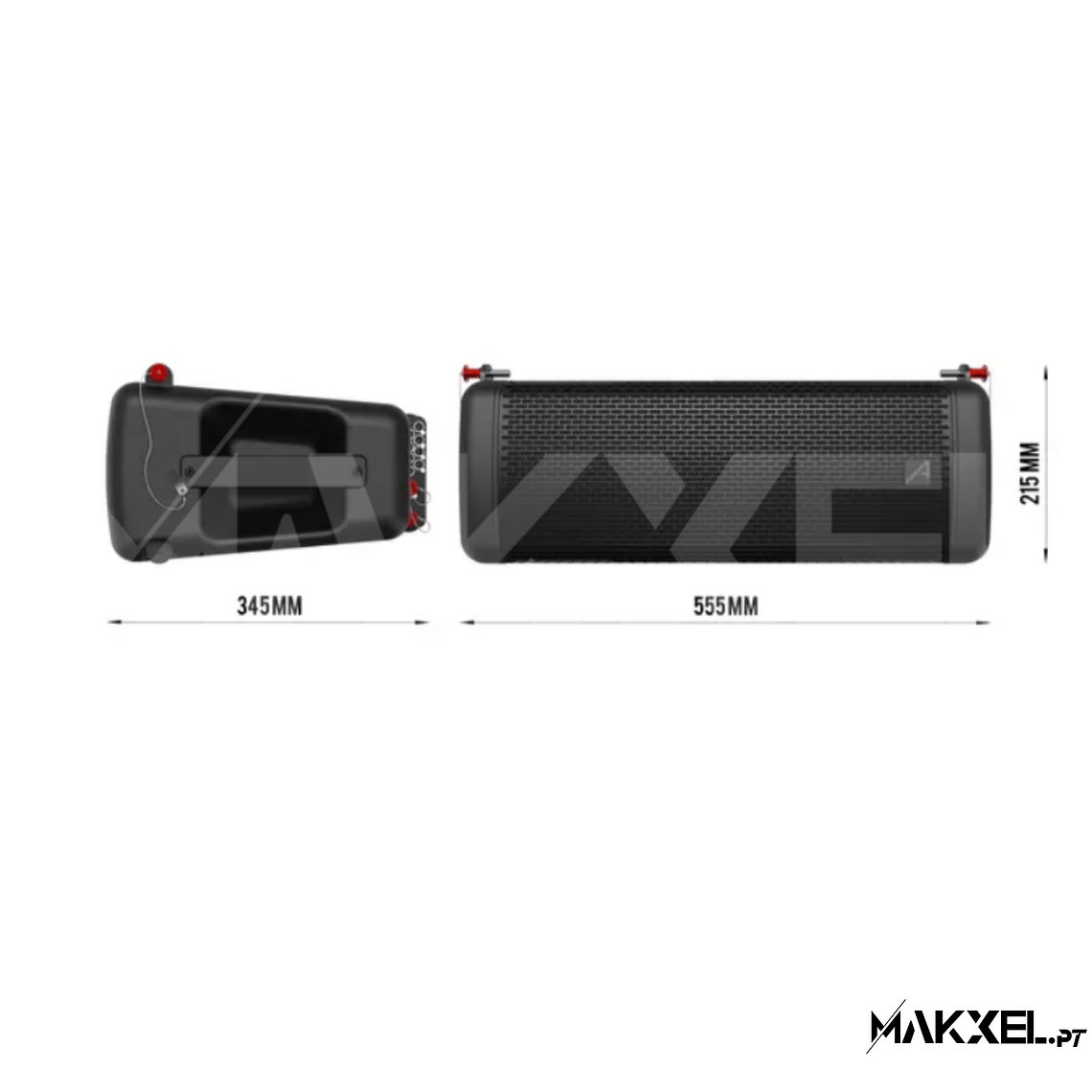 Audibax Pro Seattle 3000H AMPLIFICADO 2 VIAS LINE ARRAY 700W 5