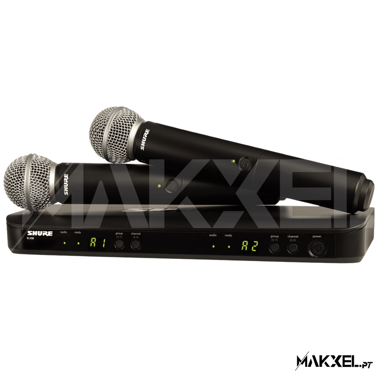 Shure BLX288/SM58 S8 1