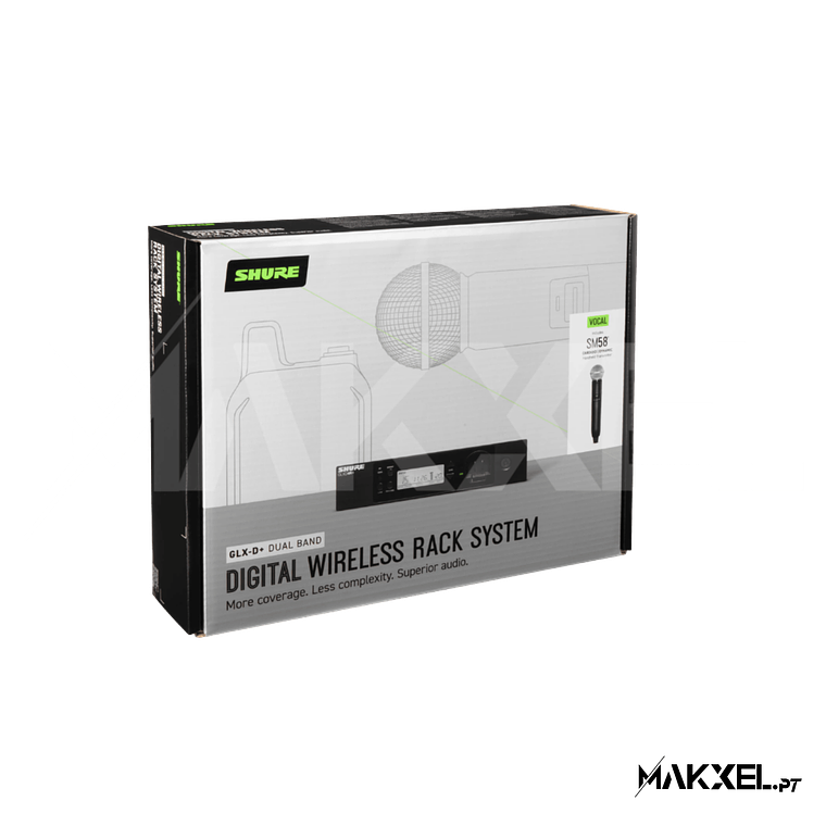 Shure GLXD24R+/SM58 3