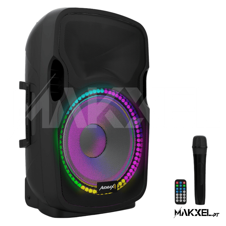 Audibax KIT Party Coluna Ativa 12