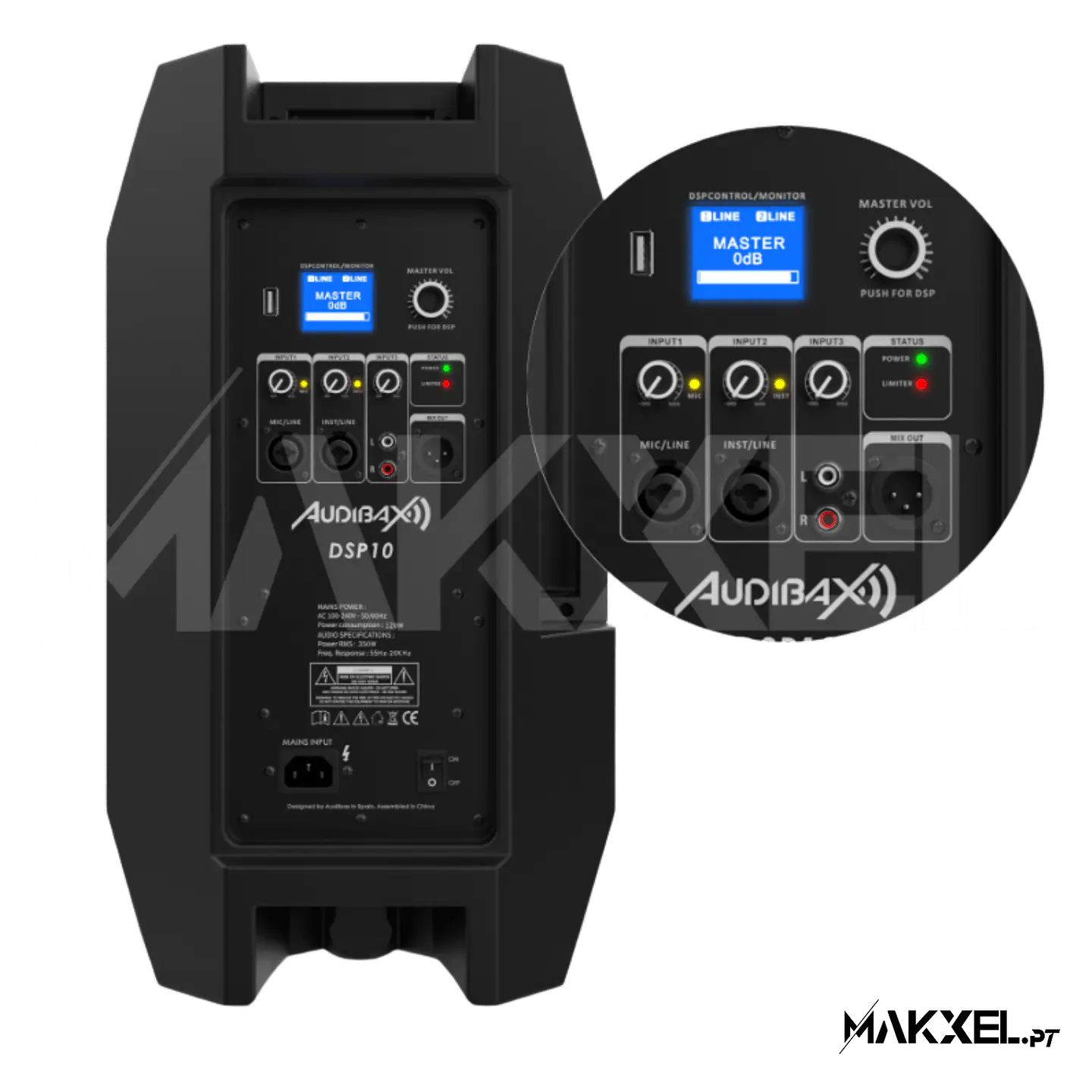 Audibax DSP10 G2 Coluna Amplificada 10