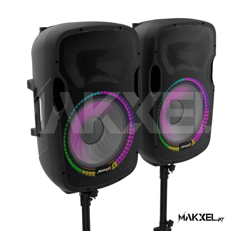 Audibax Party 215 Led Set 2 colunas 15