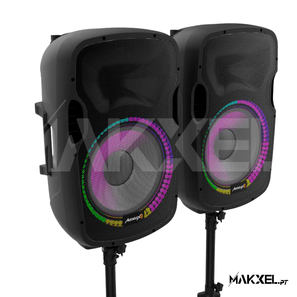 Audibax Party 215 Led Set 2 colunas 15