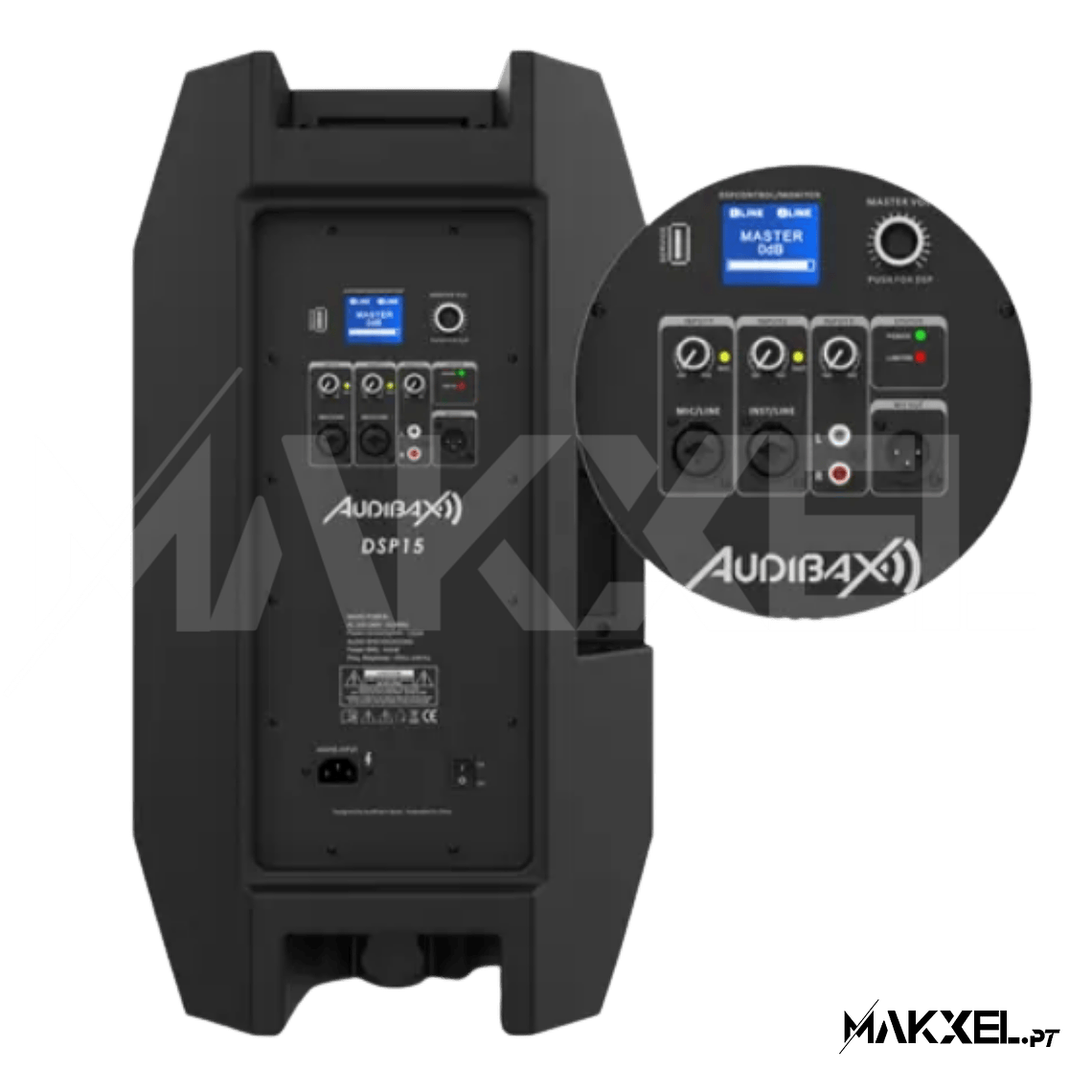 Audibax DSP 15 G2 Coluna amplidicada 15