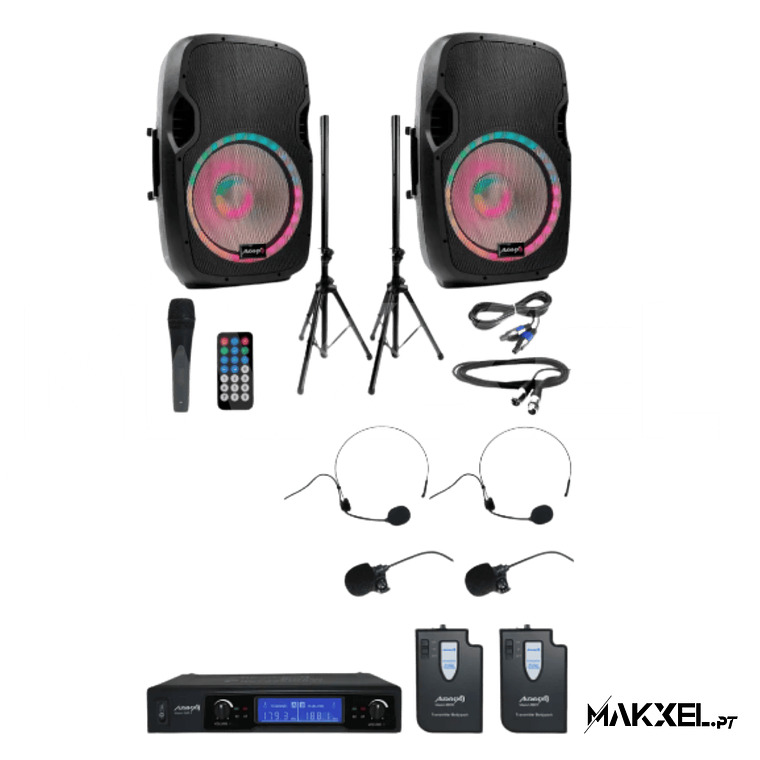 Audibax Party 215 Set 2 Colunas 15