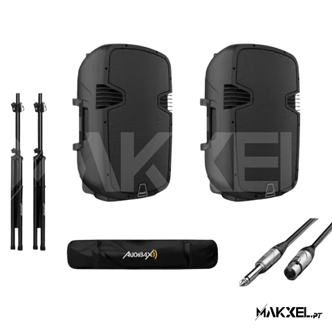 Audibax KIT Arkansas PRO 15" Bluetooth 800 W 