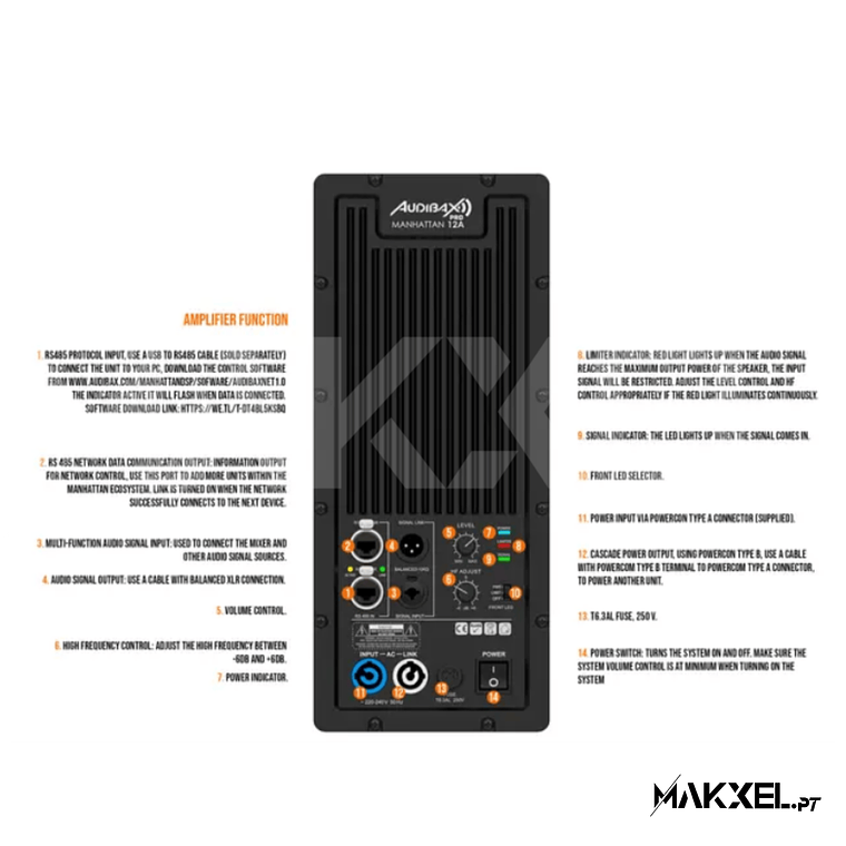 Audibax Pro Manhattan 12