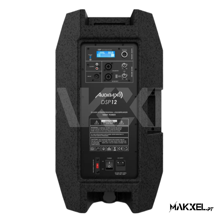 Kit 2 Audibax DSP 12 12' + 2 Audibax DSP 12s Subwoofer + barras de suporte 3