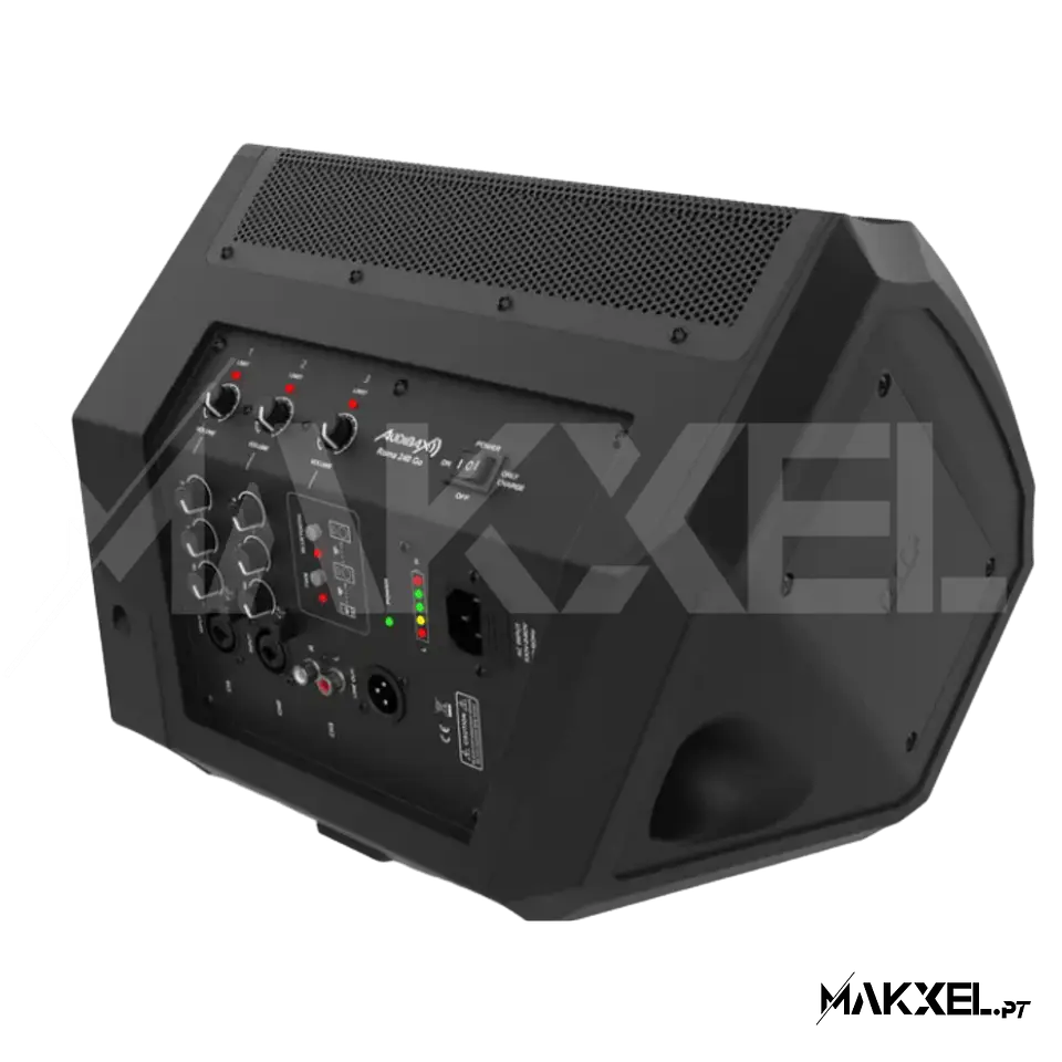 Sistema de PA Bluetooth portátil Audibax Roma 240 Go com bateria  recarregável 6.5 5
