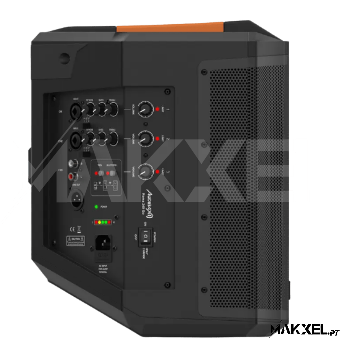 Sistema de PA Bluetooth portátil Audibax Roma 240 Go com bateria  recarregável 6.5 6