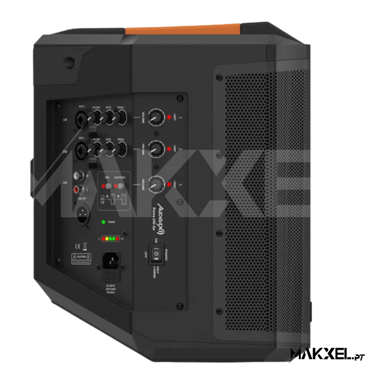 Sistema de PA Bluetooth portátil Audibax Roma 240 Go com bateria  recarregável 6.5 6