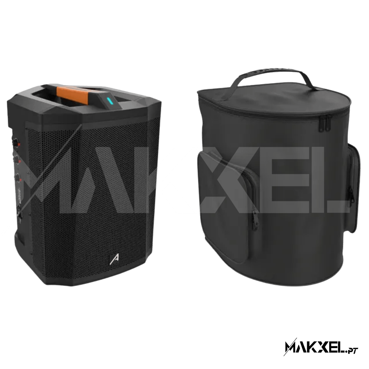 Sistema de PA Bluetooth portátil Audibax Roma 240 Go com bateria  recarregável 6.5 8