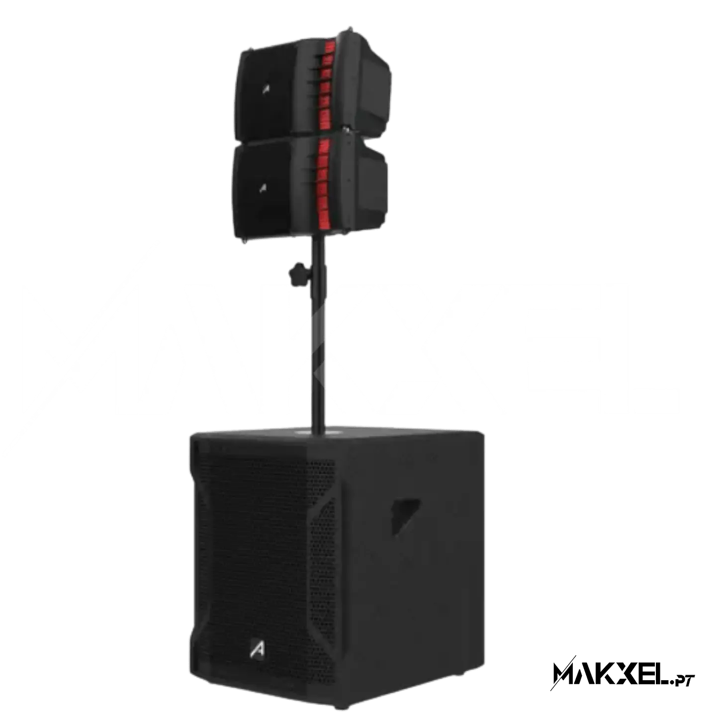 Audibax Seattle 1000 PA Line Array + Suportes Sistema com Bluetooth 4