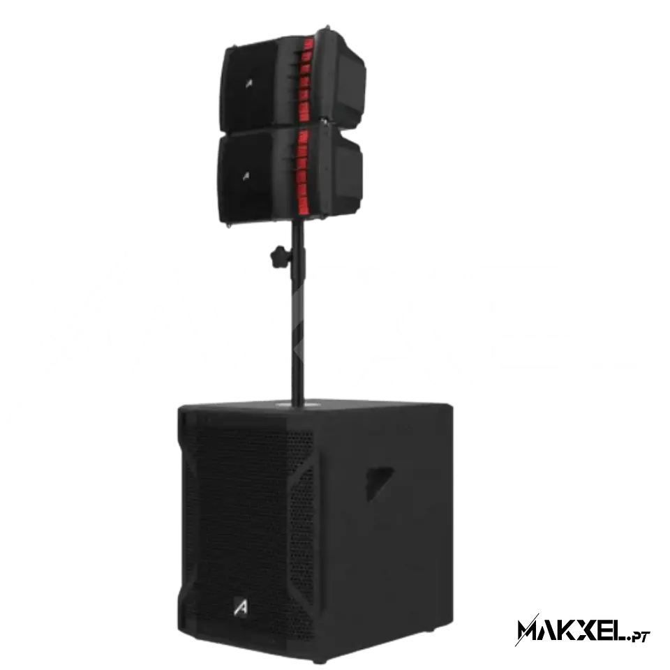 Audibax Seattle 1000 PA Line Array + Suportes Sistema com Bluetooth 4