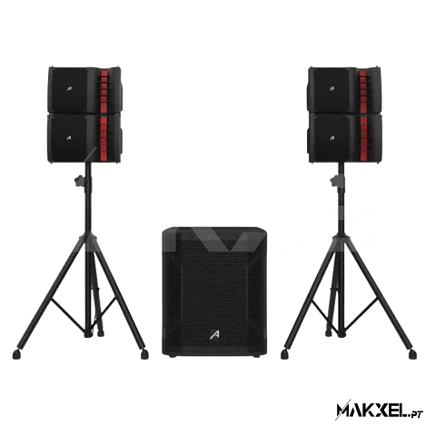 Audibax Seattle 1000 PA Line Array + Suportes Sistema com Bluetooth