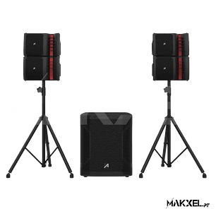 Audibax Seattle 1000 PA Line Array + Suportes Sistema com Bluetooth