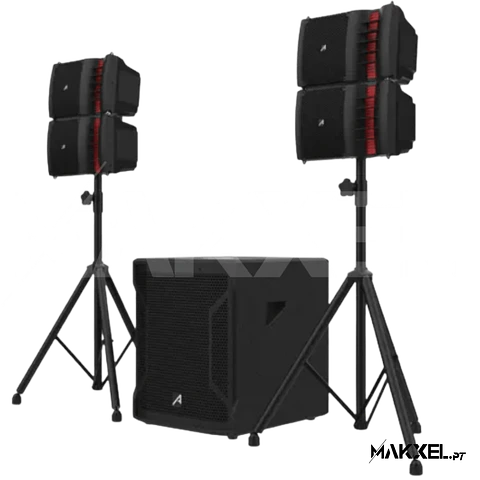 Audibax Seattle 1000 PA Line Array + Suportes Sistema com Bluetooth