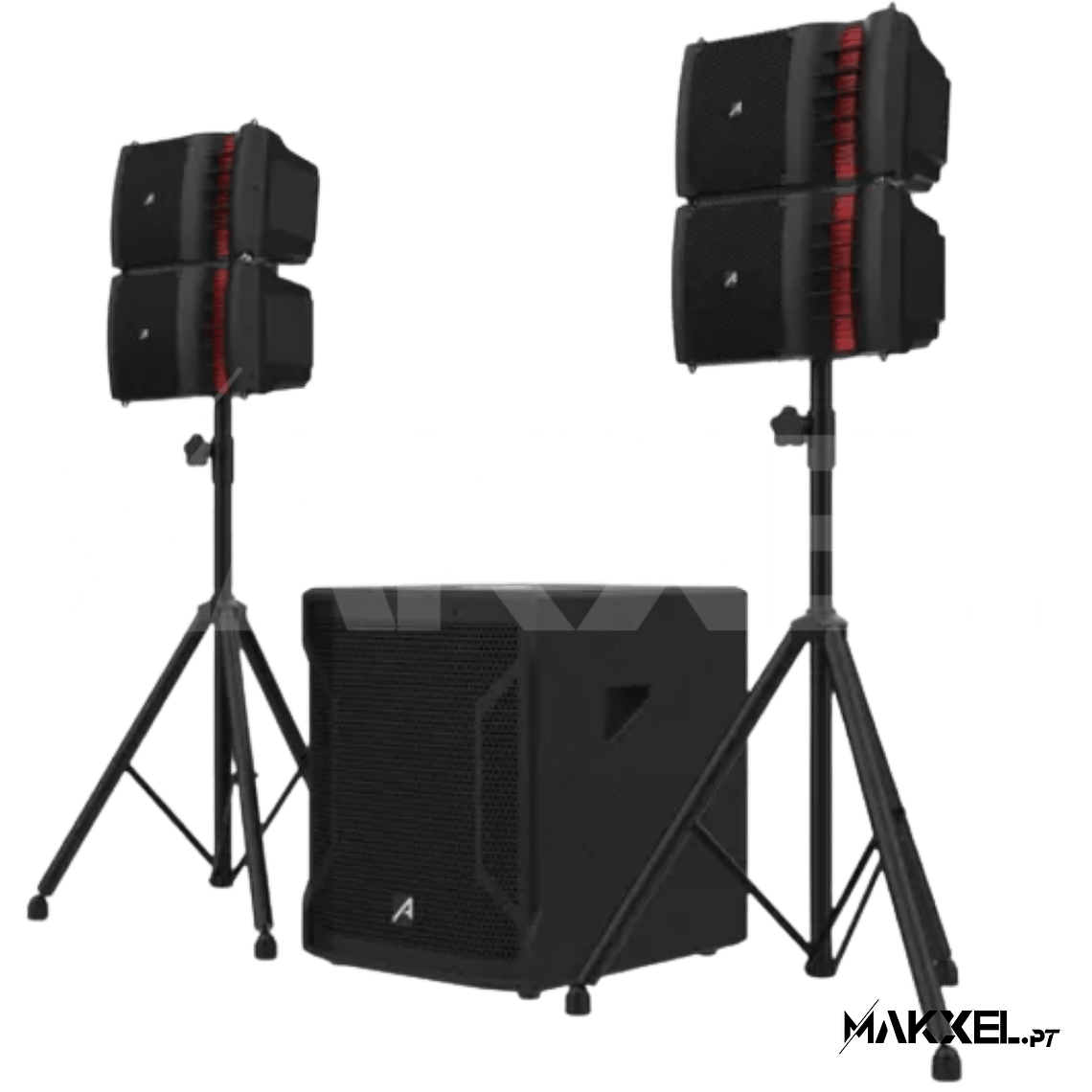 Audibax Seattle 1000 PA Line Array + Suportes Sistema com Bluetooth 2