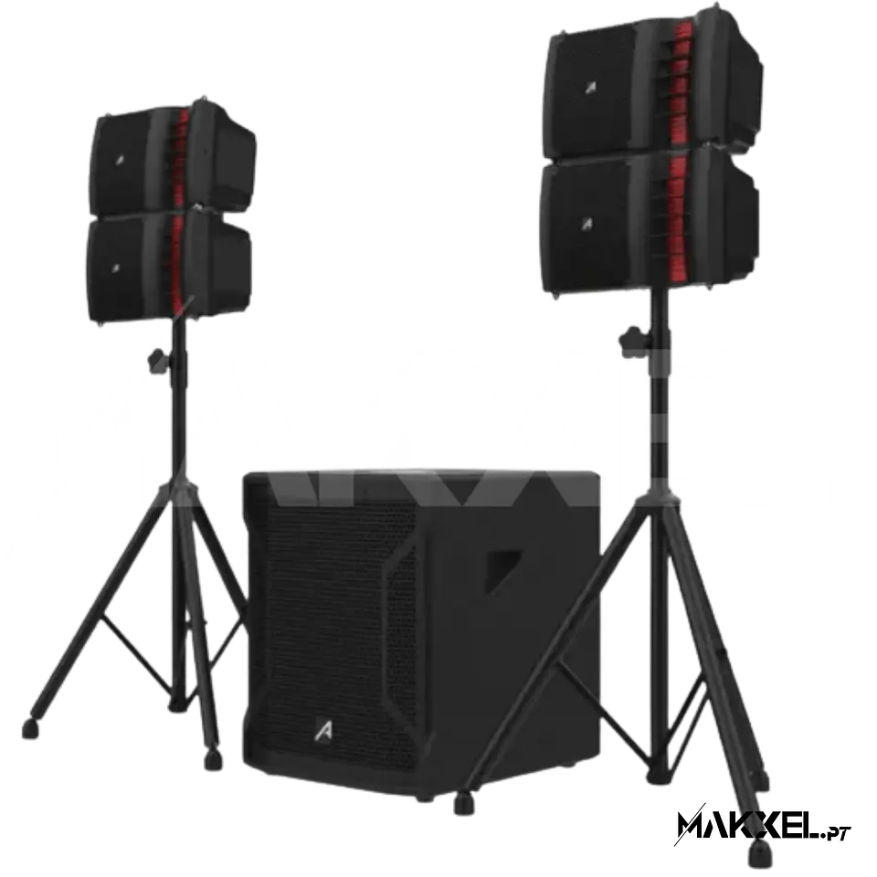 Audibax Seattle 1000 PA Line Array + Suportes Sistema com Bluetooth 2