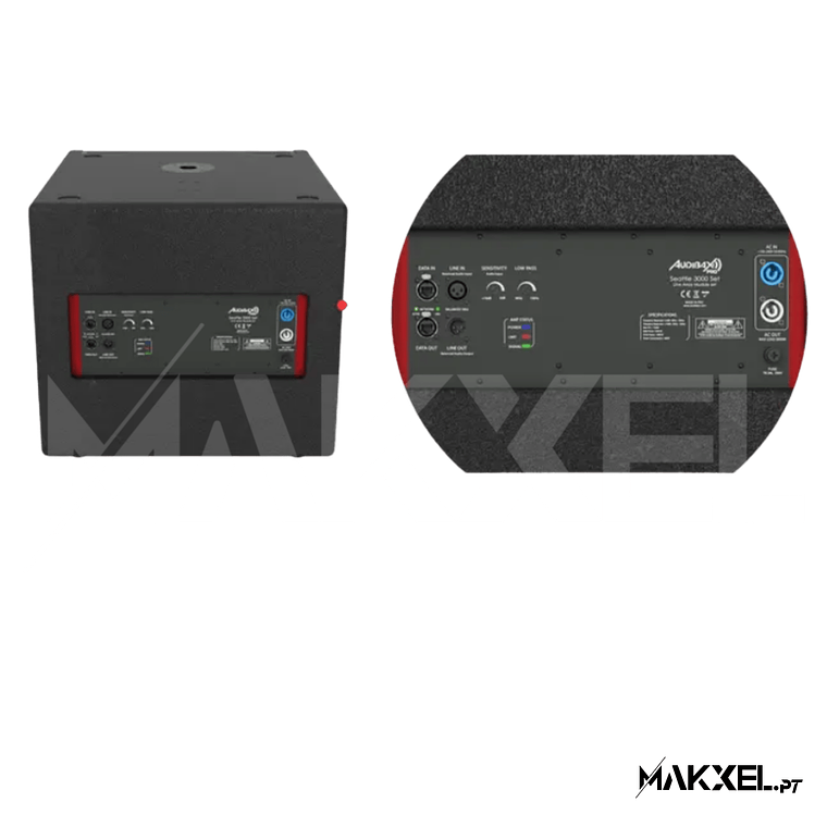 Audibax Pro Seattle 3000S Subwoofer Ativo 15