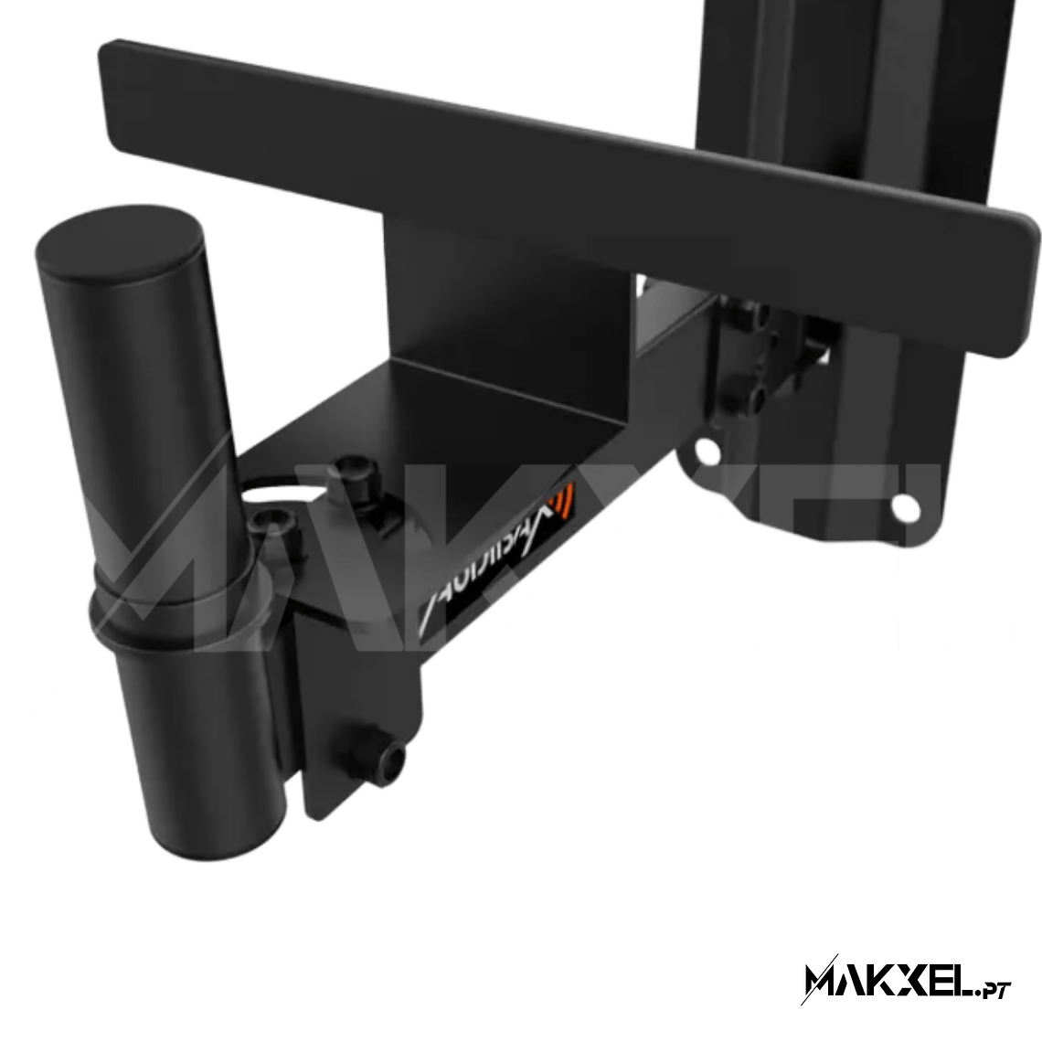 Audibax Neo 20 Suporte Preto de Parede para COLUNA Profissional 35mm 4