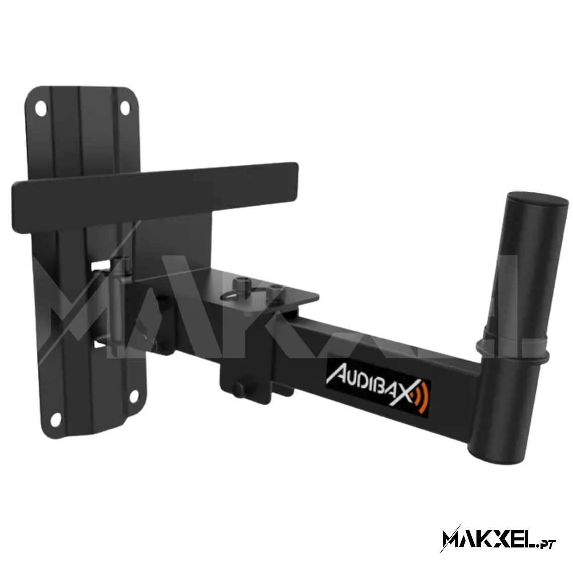 Audibax Neo 20 Suporte Preto de Parede para COLUNA Profissional 35mm 1