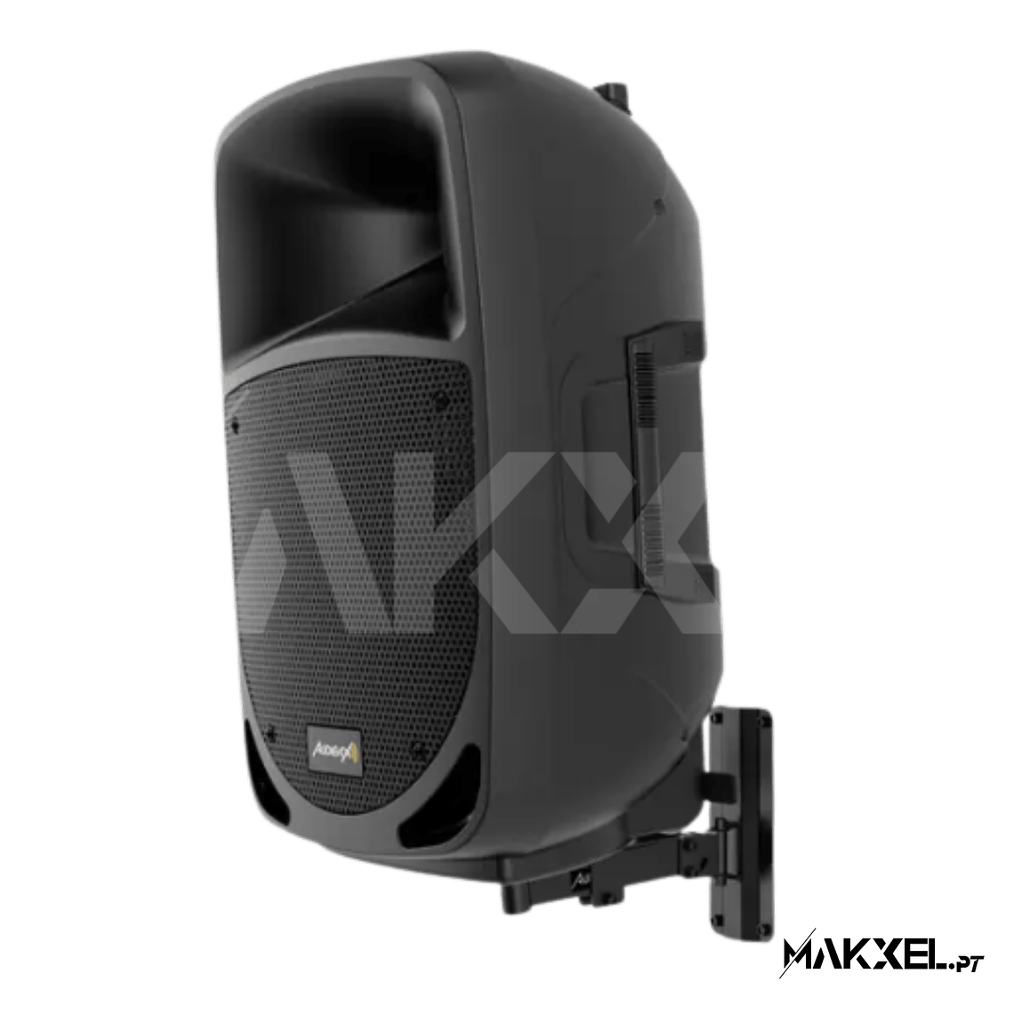 Audibax Neo 20 Suporte Preto de Parede para COLUNA Profissional 35mm 6