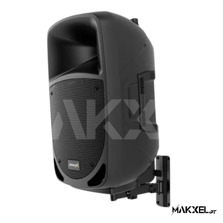 Audibax Neo 20 Suporte Preto de Parede para COLUNA Profissional 35mm 6