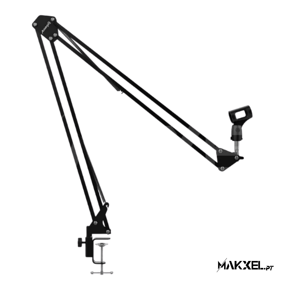 Suporte de Mesa Microfone de Estúdio com Braço Articulado Ajustável (Audibax MTS-10) 1