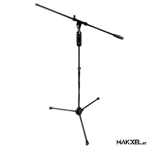 Suporte de microfone Audibax Ayra 10E Preto Girafa e Easy Block