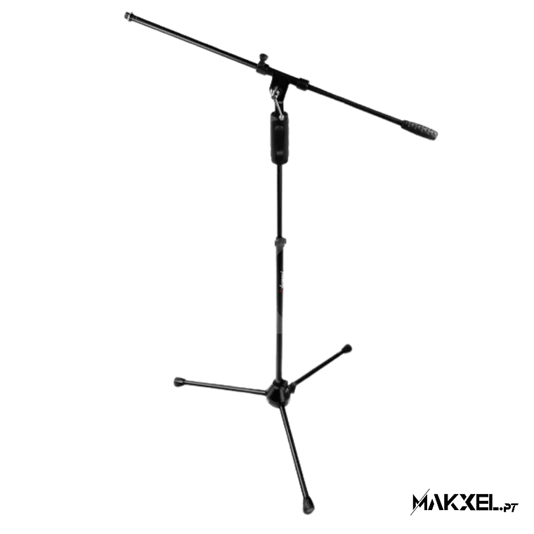 Suporte de microfone Audibax Ayra 10E Preto Girafa e Easy Block 1