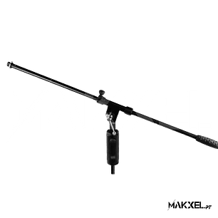 Suporte de microfone Audibax Ayra 10E Preto Girafa e Easy Block