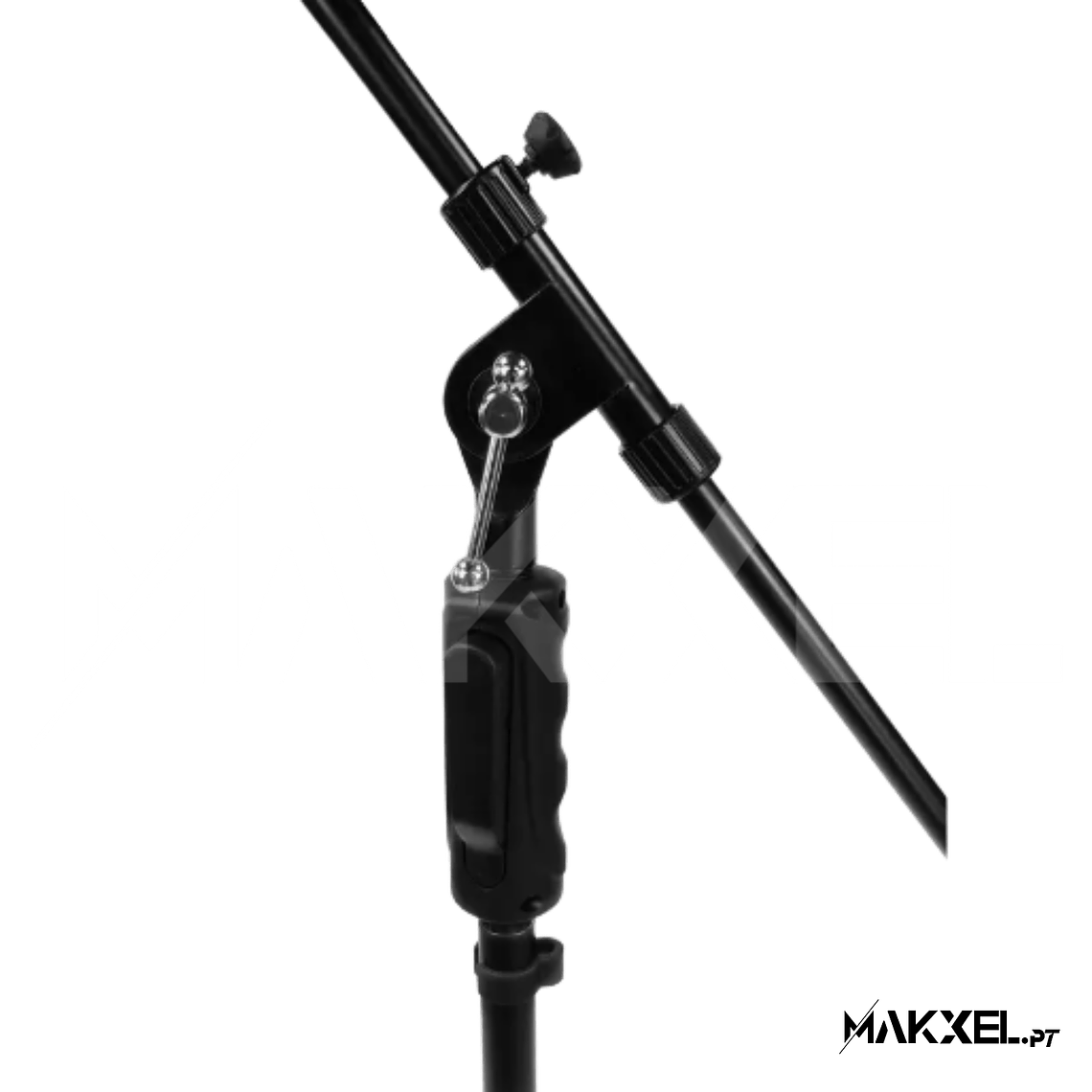 Suporte de microfone Audibax Ayra 10E Preto Girafa e Easy Block 3