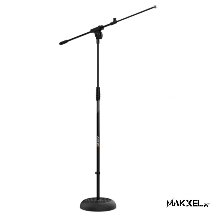 Suporte de microfone Audibax Base 10 com base redonda 1