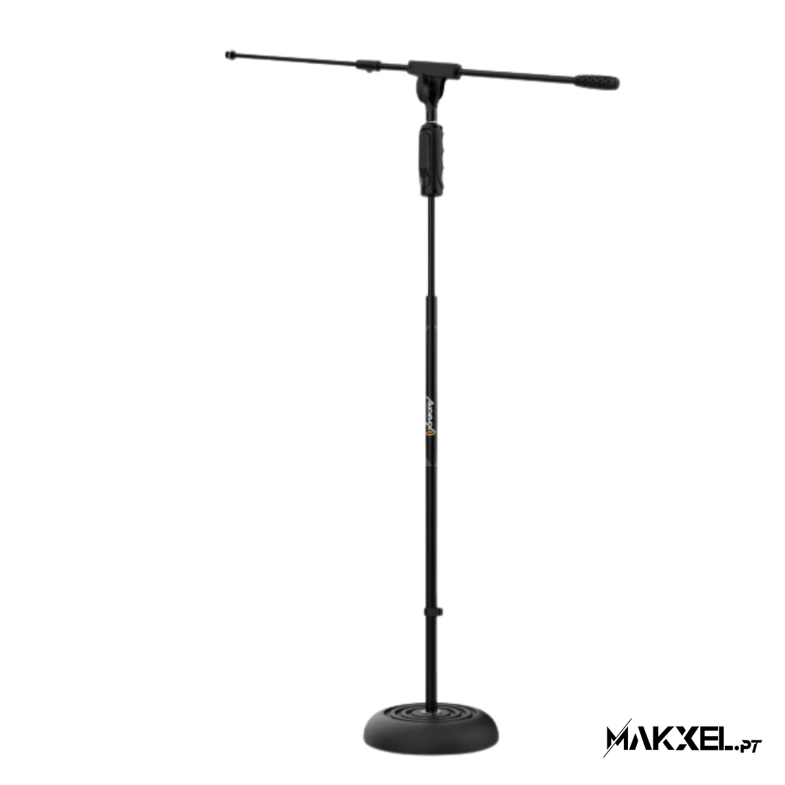 Suporte de microfone Audibax Base 10E Giraffe Base Round e Easy Block 1