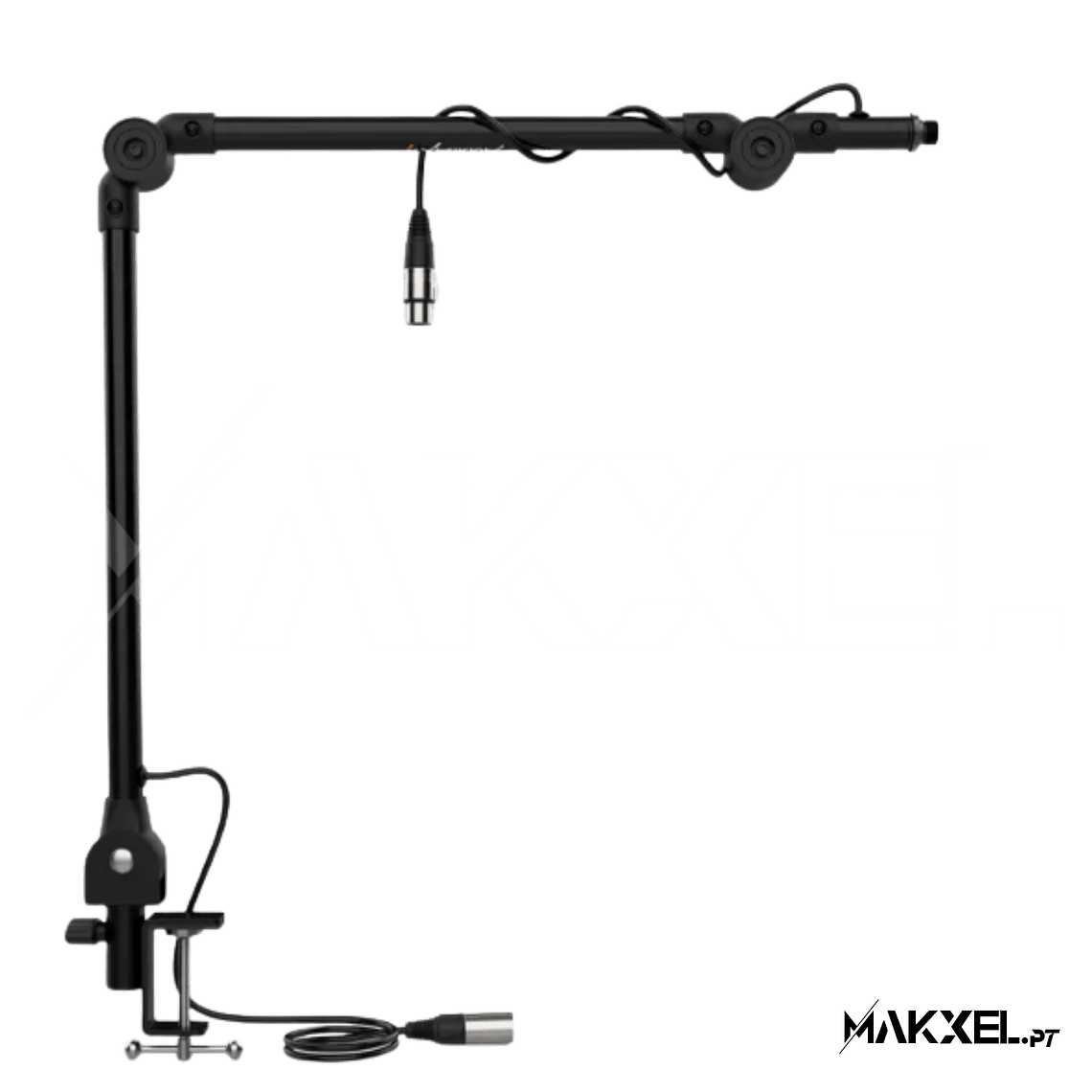Audibax MTS-20 Suporte de Mesa Microfone com Braço Articulado Pré-Fiado 3