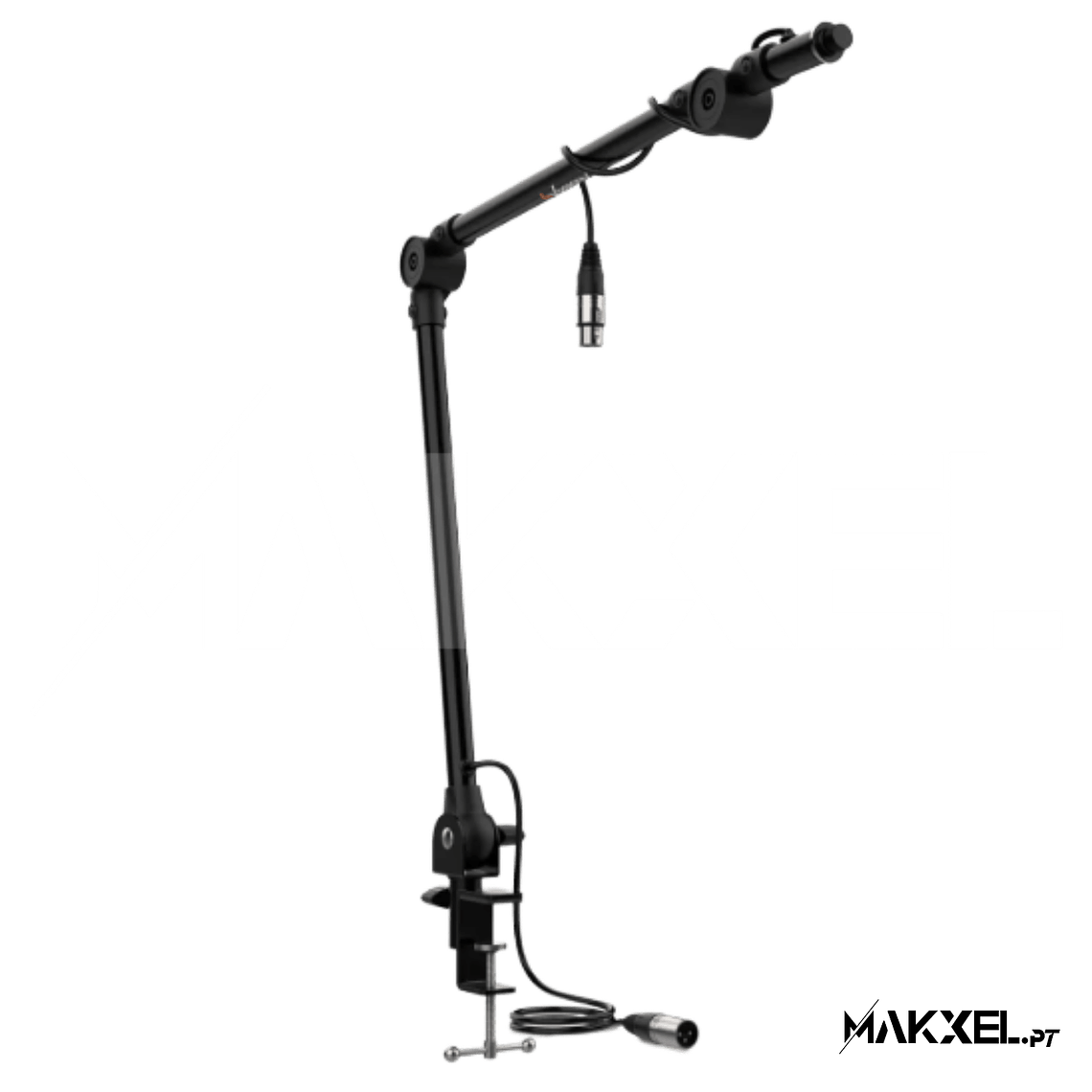 Audibax MTS-20 Suporte de Mesa Microfone com Braço Articulado Pré-Fiado 2