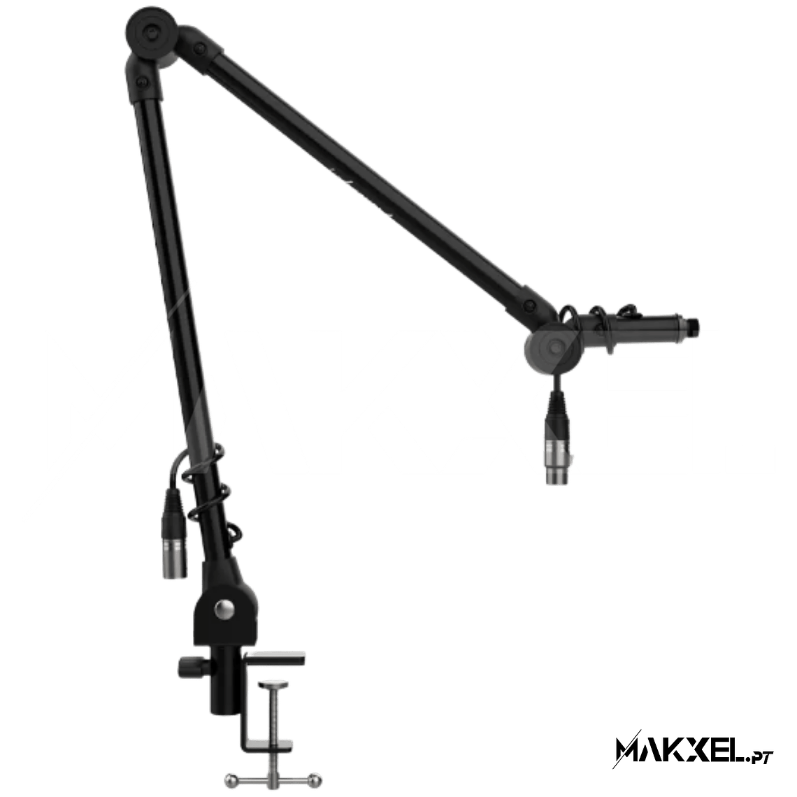 Audibax MTS-20 Suporte de Mesa Microfone com Braço Articulado Pré-Fiado 1