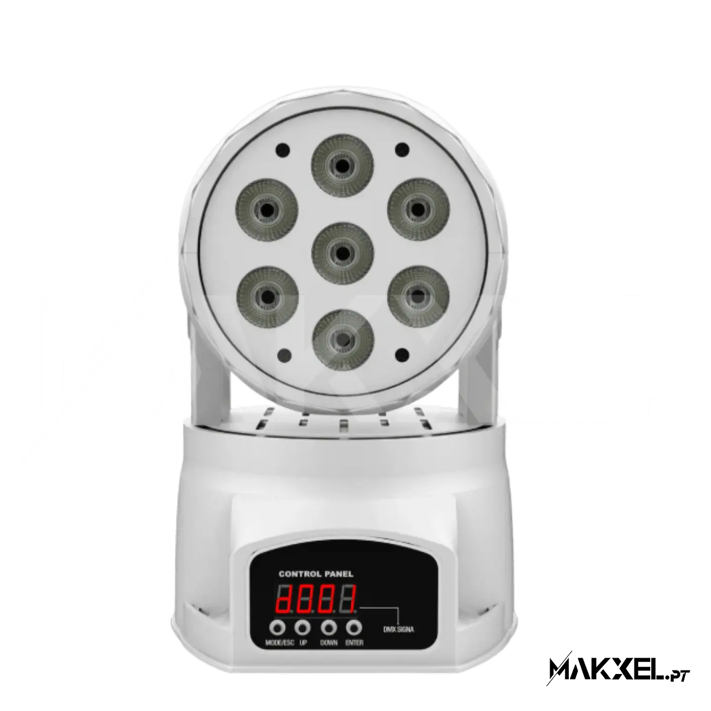 Audibax Iowa 70 Branco Moving Head Disco Wash 70W LED 4 em 1 RGBW 1