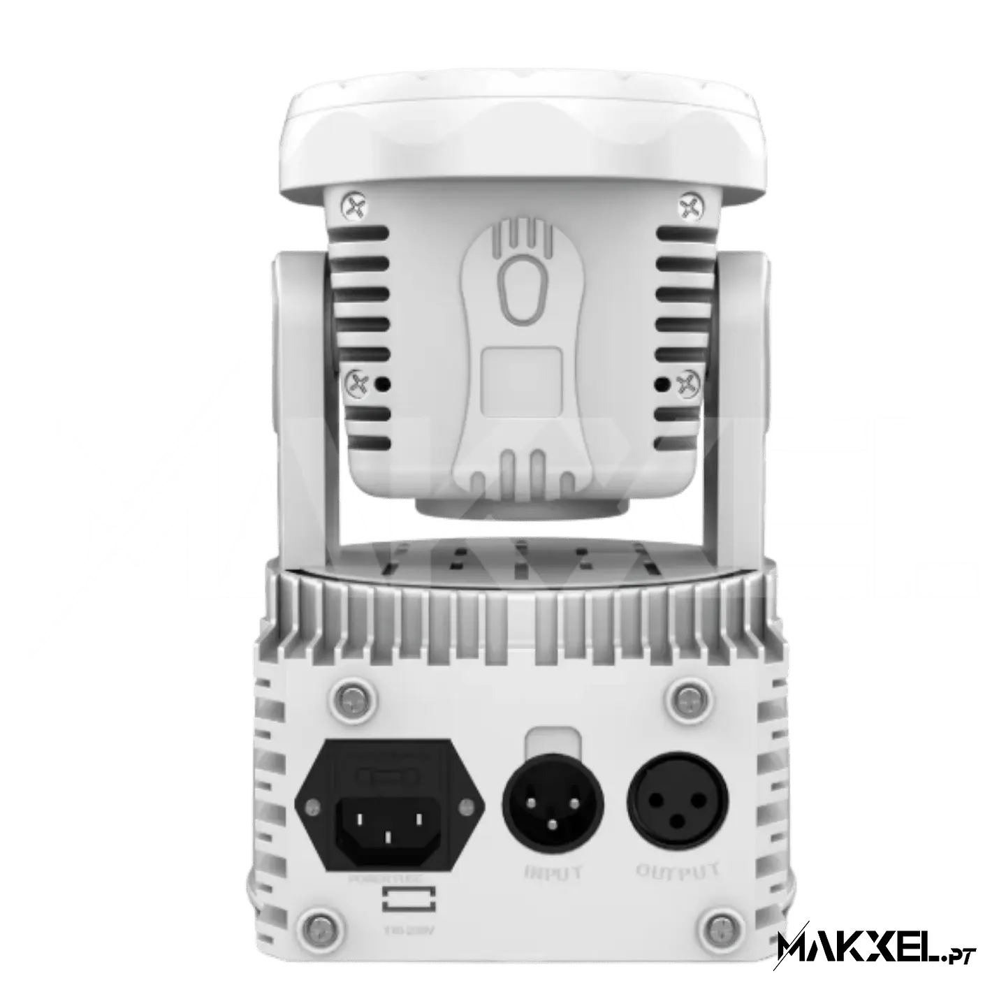 Audibax Iowa 70 Branco Moving Head Disco Wash 70W LED 4 em 1 RGBW 4