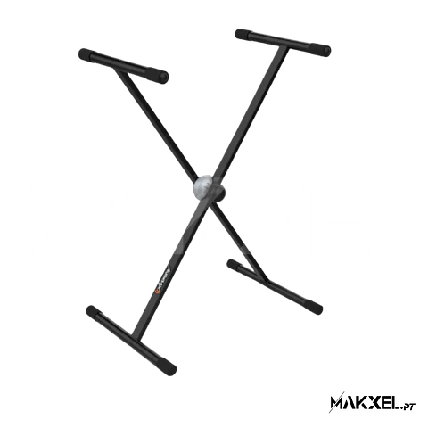 Audibax Onyx Suporte para Teclado + Estojo para Teclado 61 Teclas