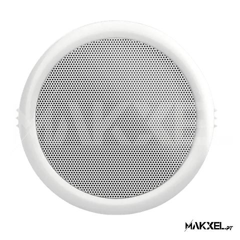 Coluna de teto Audibax LA06 branco 6" 25w Passiva