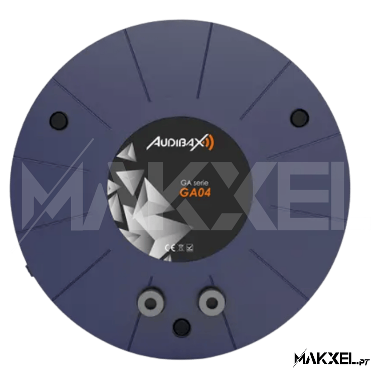 Coluna de teto Audibax GA04 Grade magnética branca de 5