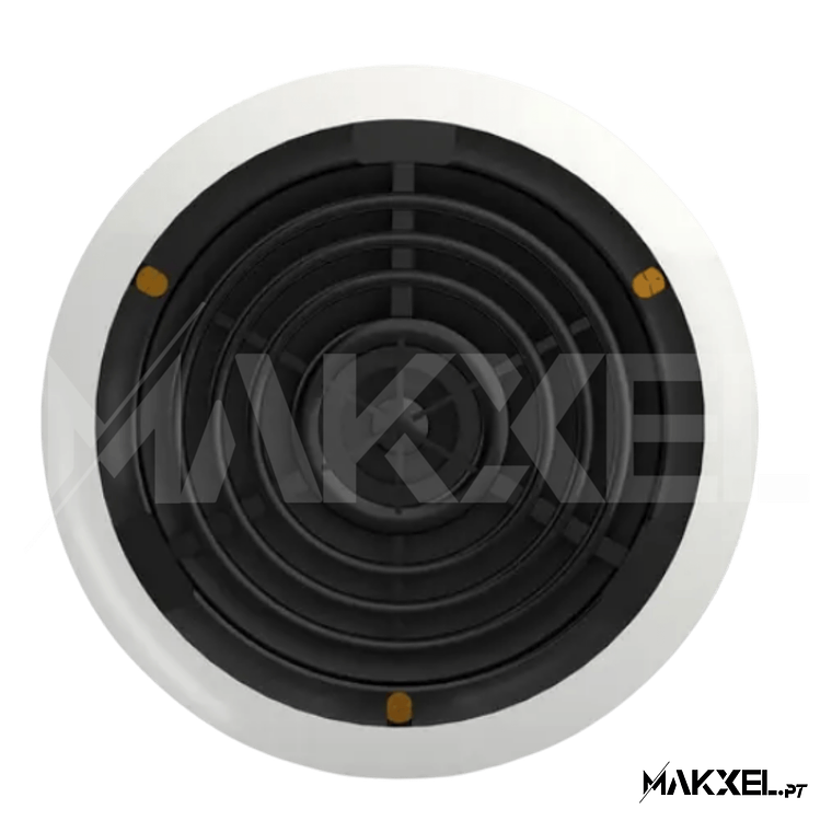 Coluna de teto Audibax GA04 Grade magnética branca de 5