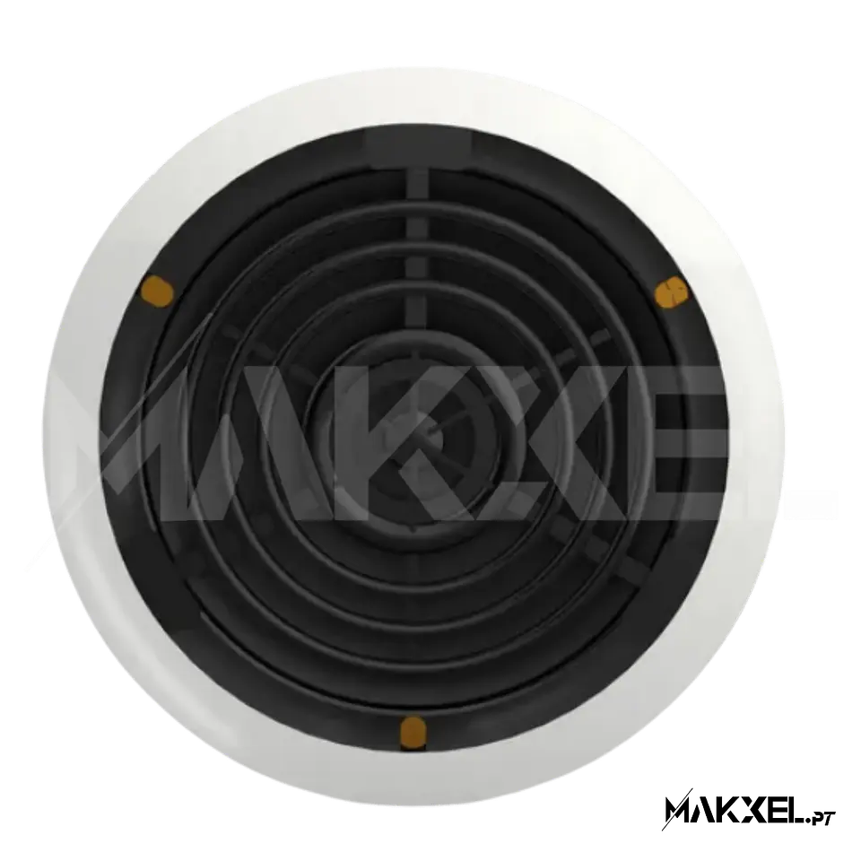 Coluna de teto Audibax GA04 Grade magnética branca de 5