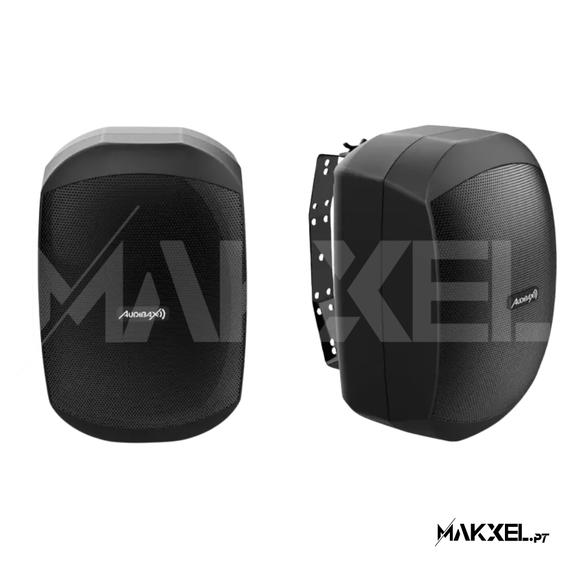 Colunas Audibax Ovo 4 Par Preto Passivas 100v / 8 ohms IP65 1