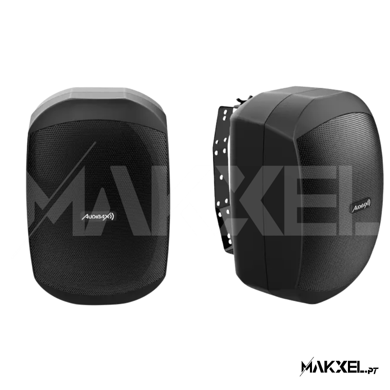 Colunas Audibax Ovo 4 Par Preto Passivas 100v / 8 ohms IP65 1