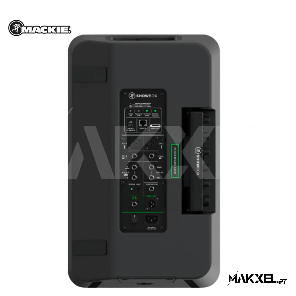 Mackie ShowBox Coluna Amplificada com Bateria 400W 5
